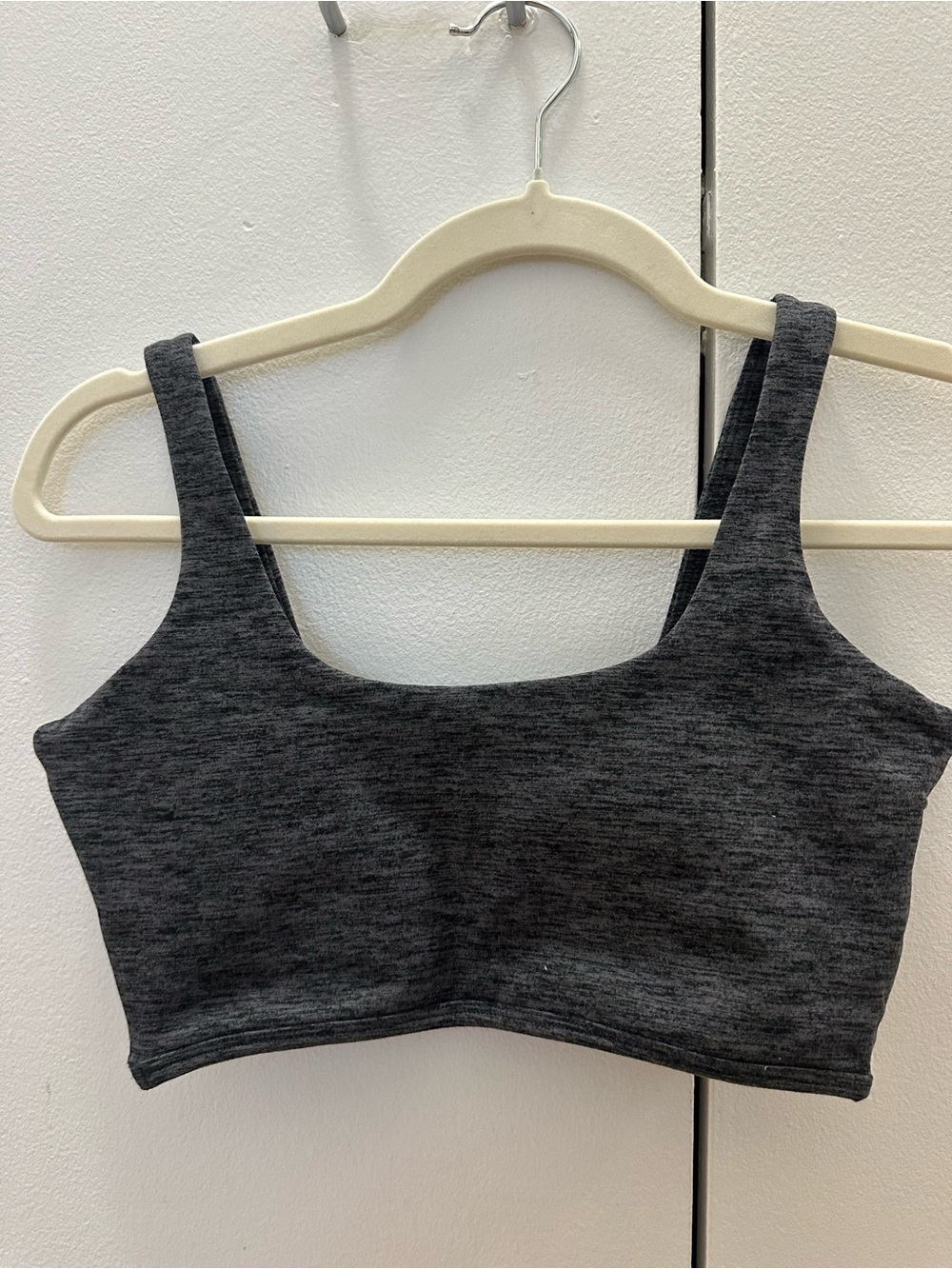Set Active FormCloud Charcoal Gray Seamless Scoop Sports Bra